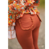 Leggings With Pocket - Amber Harvest