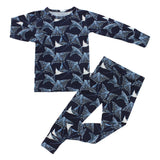 Ensemble pyjama à manches longues - Bleu Pacifique