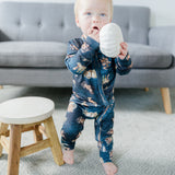 Double Zipper Romper - Magical World